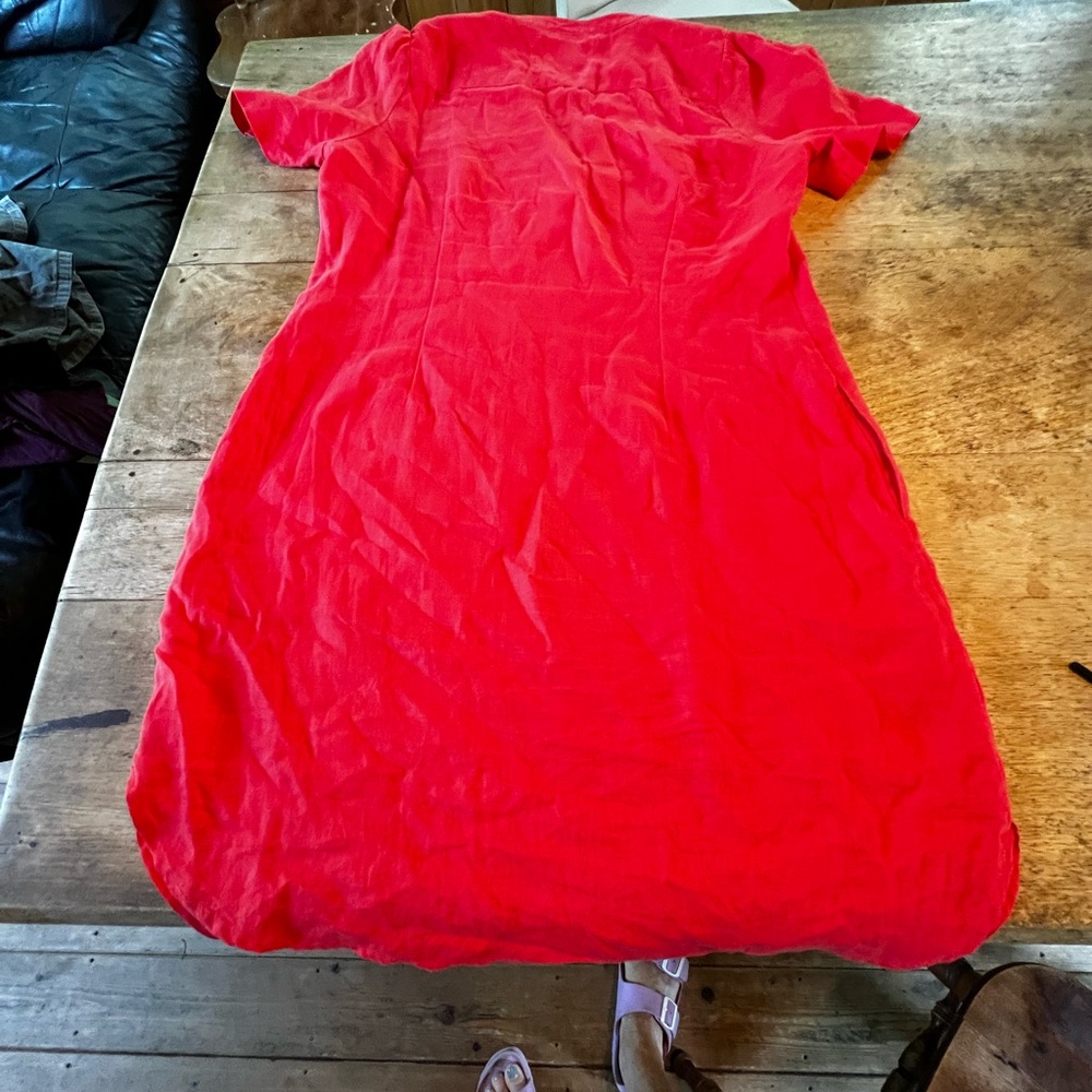 Elegant Orange Dress